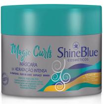 Máscara De Hidratação Intensa Magic Curls Low Poo Shine Blue 315g