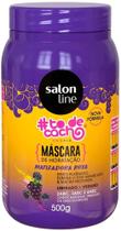 Mascara de hidratação matizadora roxa salon line