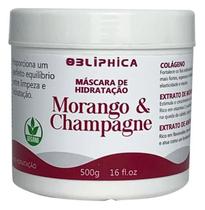 Máscara De Hidratação Obliphica Morango & Champagne 500g Máscara De Hidratação Obliphica Morango & Champagne 500g