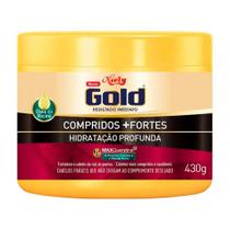 Máscara de Hidratação Profunda Niely Gold Compridos + Fortes 430g