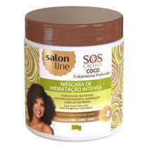 Máscara de Hidratação S.O.S Cachos Coco Tratamento Profundo 500g Salon Line