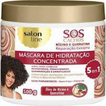 Máscara De Hidratação Salon Line S.O.S. Ricino E Queratina