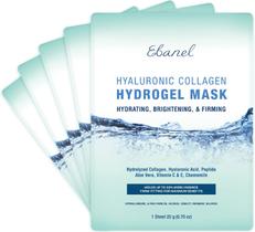 Máscara de hidrogel de colágeno Ebanel Instant Brightening, pacote com 5 Máscara de hidrogel de colágeno Ebanel Instant Brightening, pacote com 5