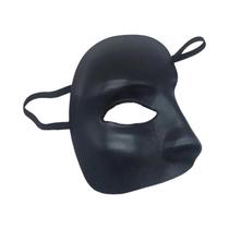 Máscara De Horror De Meio Rosto Em Plástico, Acessórios Para Cosplay, Suprimentos Para Festas,
