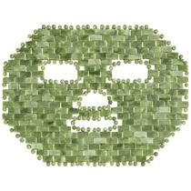 Máscara de jade gemshan 100% pedra natural para cuidados com a pele SPA