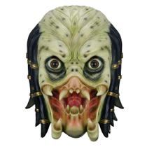 Máscara de látex com capa facial completa, traje de Alien vs. Predators Máscara de látex com capa facial completa, traje de Alien vs. Predators