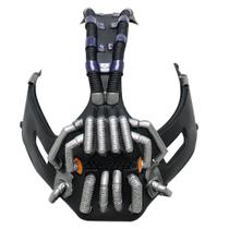 Máscara de látex Darks Knights Bane para cosplay de Halloween, tamanho único Máscara de látex Darks Knights Bane para cosplay de Halloween, tamanho único