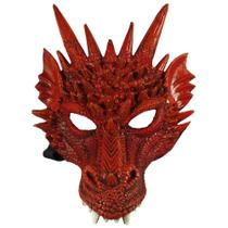Máscara de Látex Dragão Vermelho