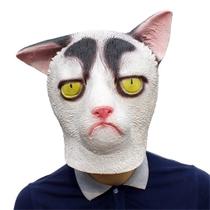 Máscara de látex Garfields Cat para fantasia de carnaval de Halloween