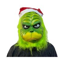 Máscara De Látex Monstro Verde Para Halloween, Acessório Para Festas E Eventos Máscara De Látex Monstro Verde Para Halloween, Acessório Para Festas E Eventos