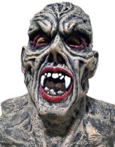 Máscara de Látex para Halloween / Cosplay - Vampiro / Zumbi + Máscara de Led