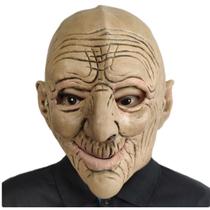 Máscara de látex para homem careca, rosto inteiro, cosplay, adereços