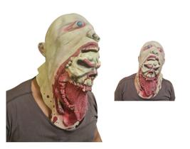 Máscara de látex Terror Zumbi Monstro Caveira Fantasia - Lynx produções
