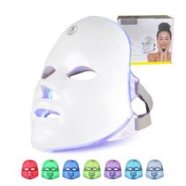 Mascara de Led Facial 7 Cores Coreana Skincare em Casa