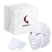 Máscara de LED Facial HXDZFX 7 Cores - Tratamento para Acne