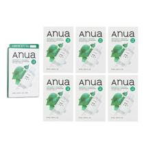 Máscara de lençol Anua Heartleaf 77 Calmante 6x25ml Máscara de lençol Anua Heartleaf 77 Calmante 6x25ml