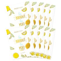 Máscara de lençol FACETORY BE BRIGHT BE YOU BRIGHTENING com folha dourada