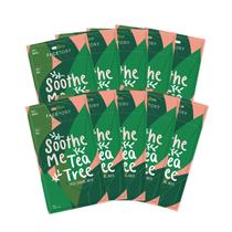 Máscara de Lençol Facetory Soothe Me Tea Tree - Pacote com 10 Unidades