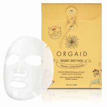 Máscara de lençol ORGAID Orgânica Vitamina C e Revitalizante (pacote com 4) Máscara de lençol ORGAID Orgânica Vitamina C e Revitalizante (pacote com 4)