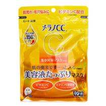 Máscara de lençol Rohto Melano CC Intensive Measures 10 folhas Máscara de lençol Rohto Melano CC Intensive Measures 10 folhas