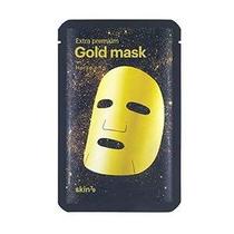 Máscara de lençol SKIN79 Extra Premium Gold com extrato de ninho de pássaro