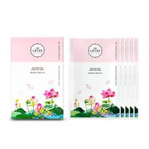 Máscara de lençol THE PURE LOTUS Jeju Lotus Leaf Wrinkle 5x