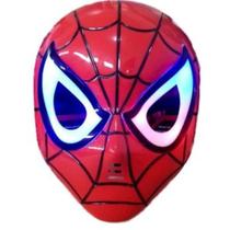 Máscara De Luz Led Super Heroes Avengers Aranha - Sacks