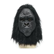 Máscara de macaco de Halloween Kings Kongs Cosplay Latex 28x30cm Máscara de macaco de Halloween Kings Kongs Cosplay Latex 28x30cm