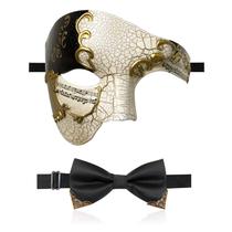 Máscara de máscaras IncreDecor Phantom of The Opera para homens