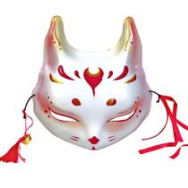 Máscara de meia face Traditional Fox Spirit Cosplay Performan
