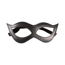 Máscara De Meio Rosto Em Couro PU Preto Com Faixa Elástica, Máscara De Olhos Para Cosplay, Máscara De Meio Rosto Em Couro PU Preto Com Faixa Elástica, Máscara De Olhos Para Cosplay,