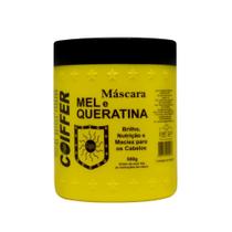 Máscara de Mel e Queratina Coiffer 500g Nutrição e Brilho