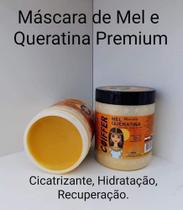 Máscara De Mel E Queratina Premium Coiffer 500g Regeneração