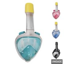 Máscara de Mergulho Adulto com Snorkel Color - Tudo em Caixa Máscara de Mergulho Adulto com Snorkel Color - Tudo em Caixa