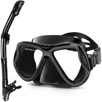 Máscara de mergulho antiembaçante Snorkel Set Greatever Dry Panoramic View Máscara de mergulho antiembaçante Snorkel Set Greatever Dry Panoramic View