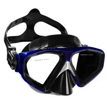 Máscara de Mergulho Cetus New Parma Fun Preto e Azul Pesca