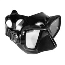 Mascara de Mergulho Cetus Spy Pro Preta Caça sub Mergulho