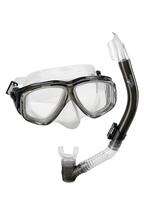 Máscara de mergulho com snorkel de natação Speedo Adventure Series MS Smoke