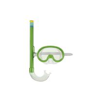 Máscara de mergulho com snorkel infantil - MOR