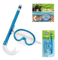 Mascara De Mergulho E Snorkel Infantil 1884 Mor