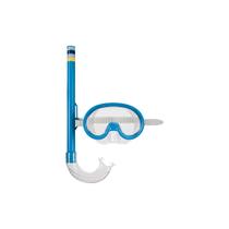 Máscara de Mergulho e Snorkel Infantil - Azul