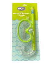 Mascara de mergulho e snorkel infantil MOR