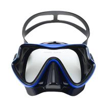 Máscara de Mergulho para Adultos e Jovens - Antiembaçante, Silicone, Vidro Temperado
