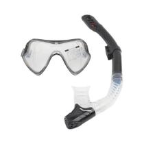 Máscara de Mergulho Profissional com Snorkel - Adulto Unissex - Conjunto Jsjm