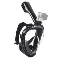 Máscara De Mergulho Surface Preta L/XL com adaptador para Câmeras de ação Máscara De Mergulho Surface Preta L/XL com adaptador para Câmeras de ação