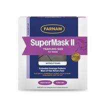 Máscara de mosca de cavalo Farnam SuperMask II, tamanho de um ano, sem orelhas