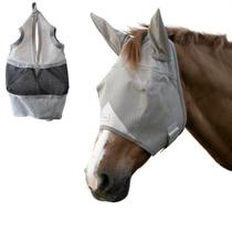 Máscara de mosca de cavalo TUFFTEQ com orelhas, viseira, respirável UV 95% Máscara de mosca de cavalo TUFFTEQ com orelhas, viseira, respirável UV 95%