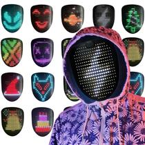 Máscara de Música LED Depointer Life 2023 - Com Sensor de Música e Gestos Máscara de Música LED Depointer Life 2023 - Com Sensor de Música e Gestos