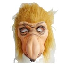 Máscara de nariz comprido, macaco, látex, fantasia de Halloween, tamanho adulto Máscara de nariz comprido, macaco, látex, fantasia de Halloween, tamanho adulto