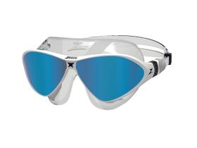 Máscara de Natação Zoggs Horizon Flex Titanium Flexpoint com Lente Espelhada
